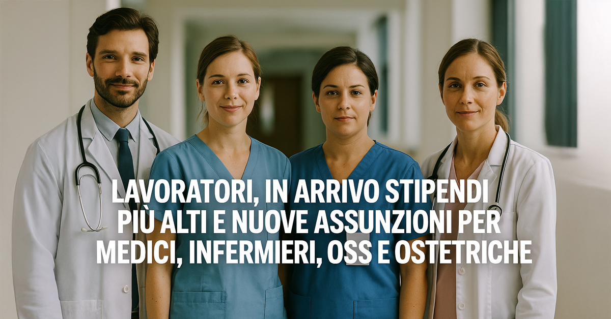 Manovra 2026, aumenti in busta paga e nuove assunzioni nella Sanità: tutte le novità per medici, infermieri, OSS e ostetriche