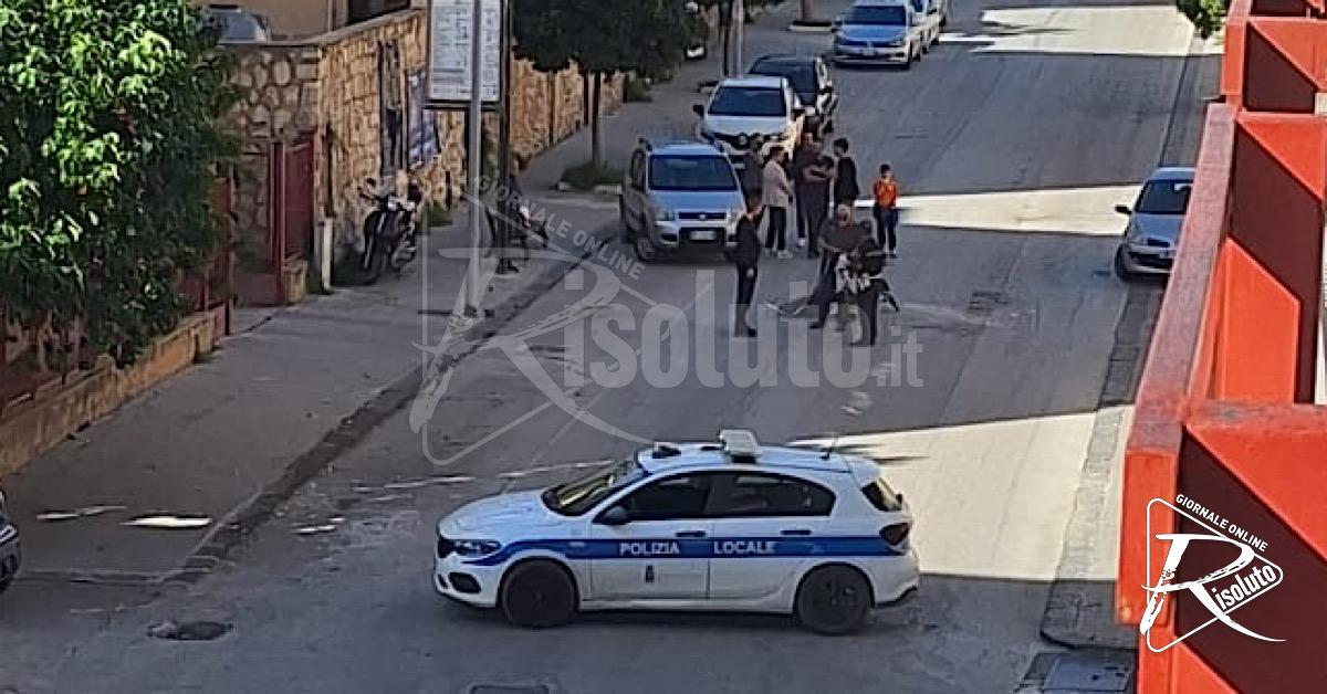 Sciacca, incidente tra auto e scooter in via Cappuccini