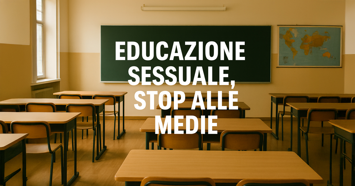 Educazione sessuale, stop alle medie: solo alle superiori e con consenso dei genitori. Ecco cosa prevede la nuova proposta di legge