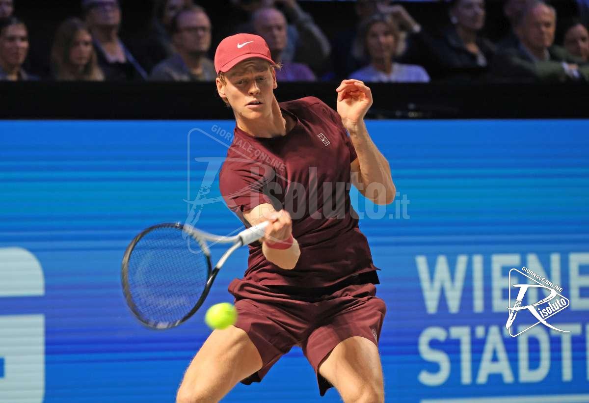 Sinner conquista un posto in finale all’Atp 500 di Vienna