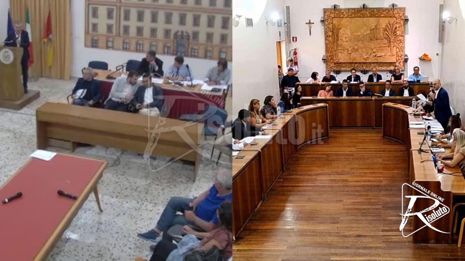 Consiglio comunale, stasera seduta sia a Menfi che a Sciacca