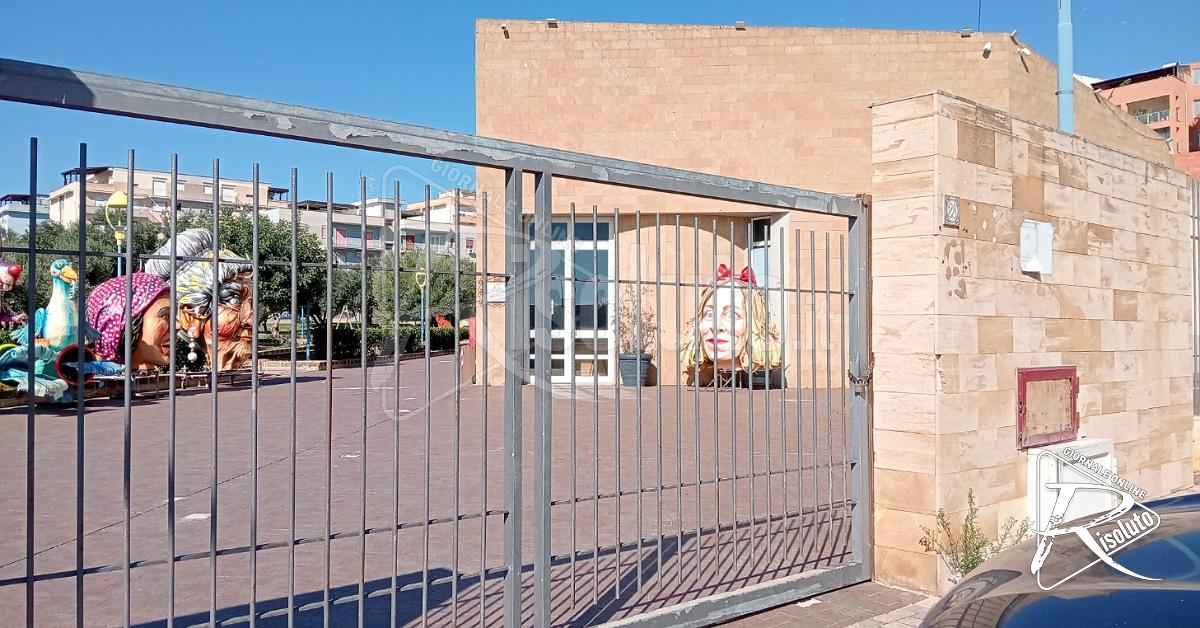 Chiuso di mattina il parco della Perriera a Sciacca, personale comunale solo per l'apertura pomeridiana