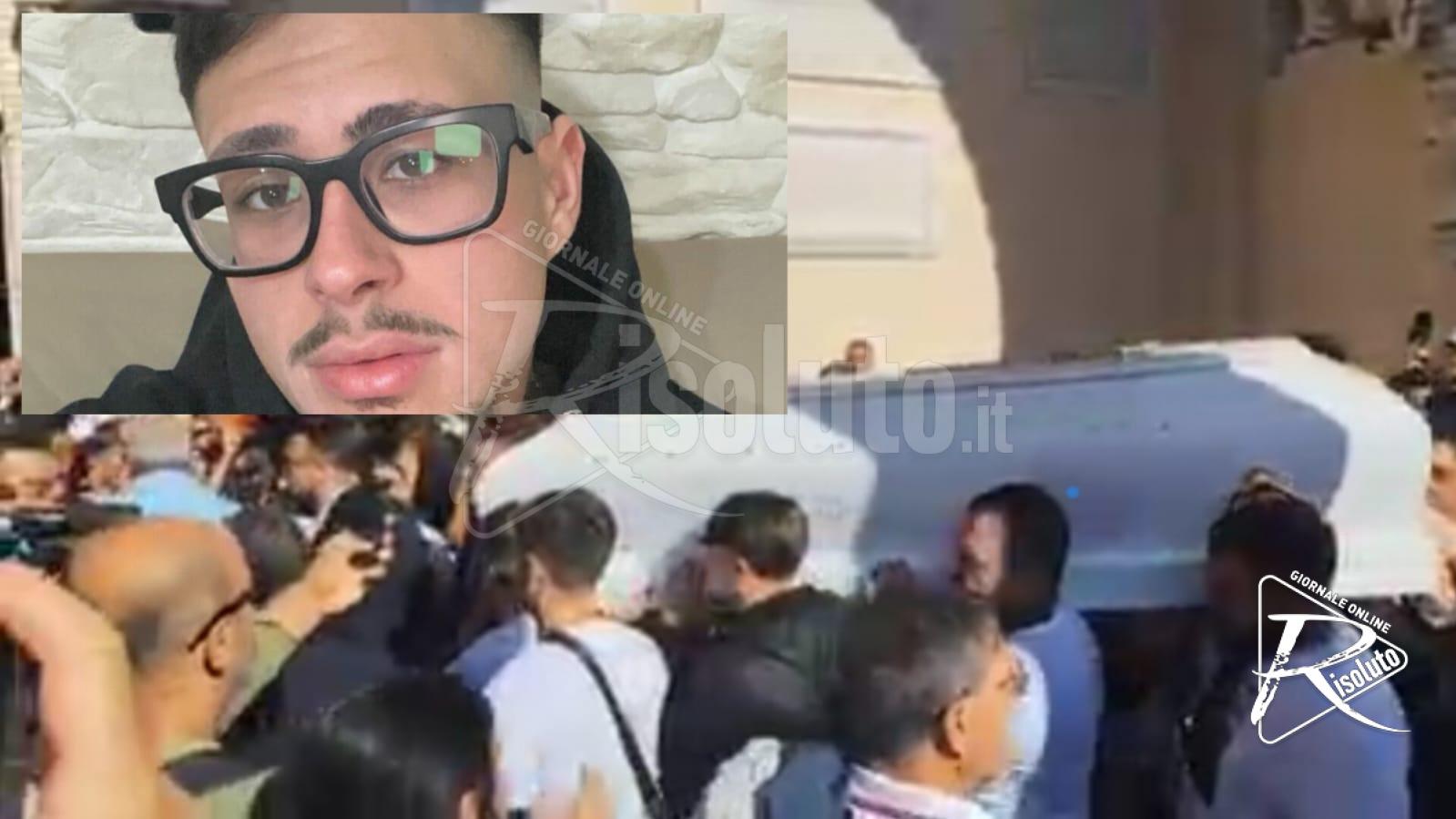 Palermo si ferma per Paolo Taormina, l’ultimo saluto al giovane ucciso in via Spinuzza