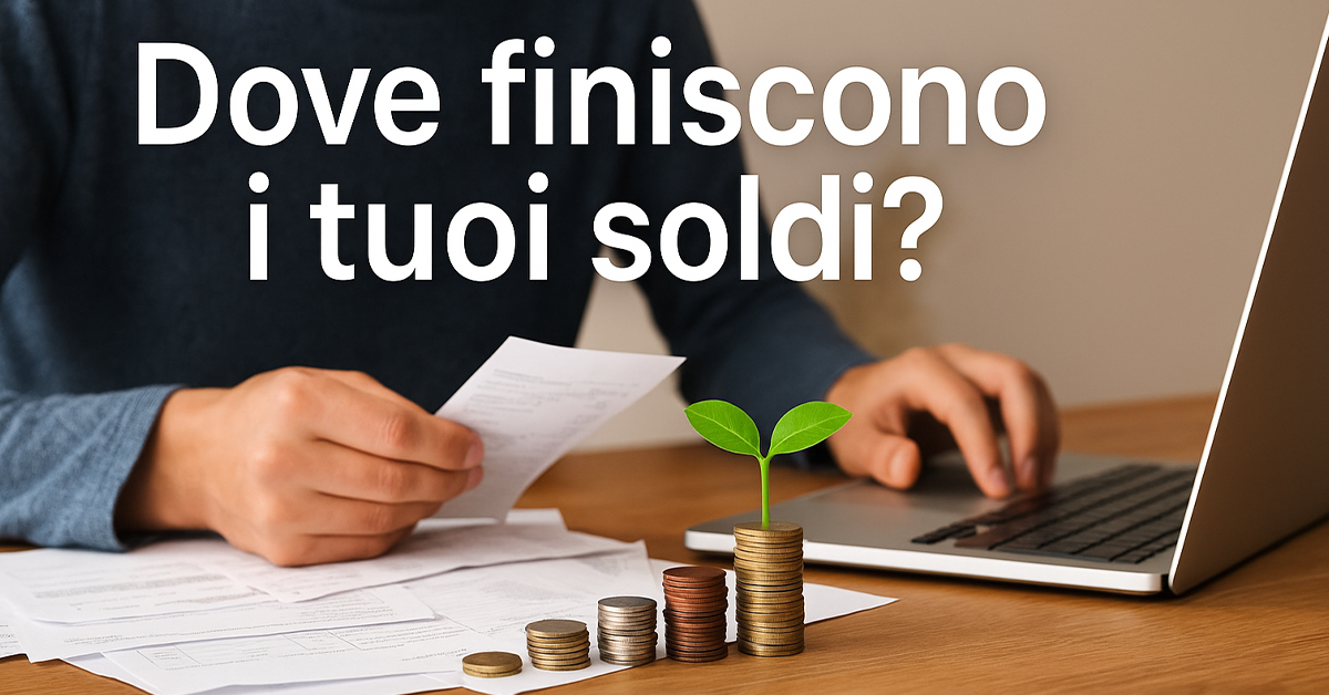 Sai dove finiscono i tuoi soldi ogni mese? La verità che nessuno ti spiega — e il metodo per cambiare davvero le cose