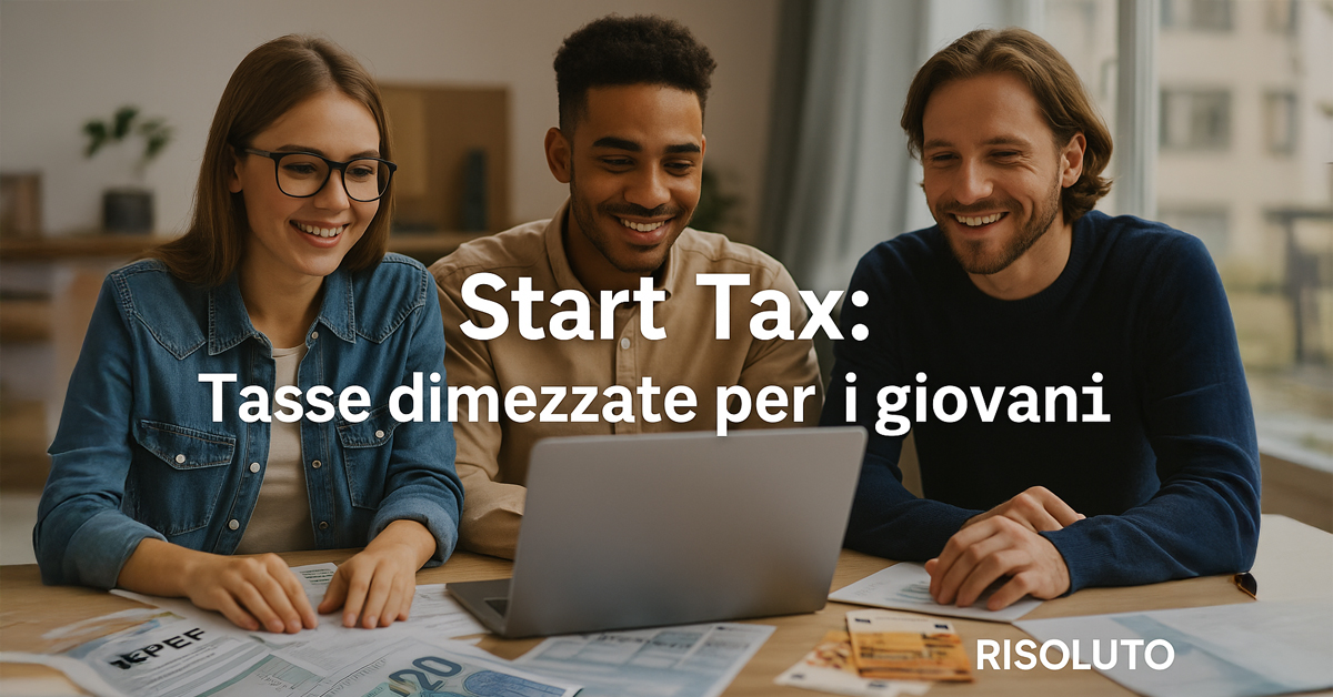 🧩 Start Tax: tasse dimezzate ai giovani under 35, ecco la proposta Renzi e come funzionerebbe