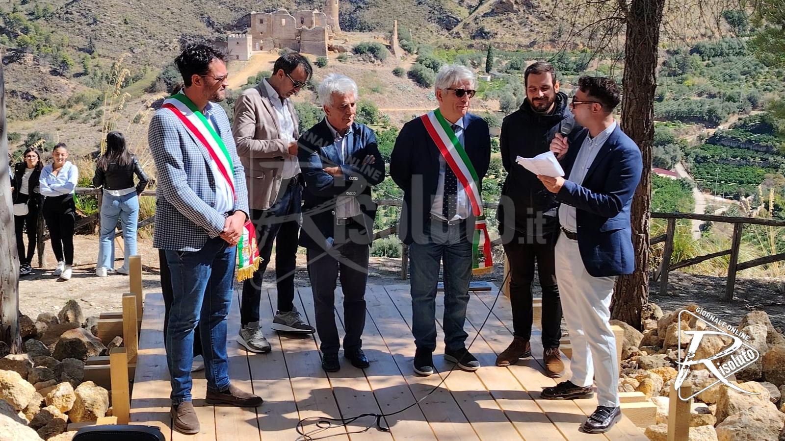 Inaugurato il Giardino della Pace tra Ribera e Caltabellotta