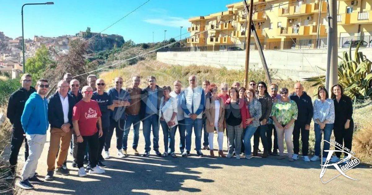 Siculiana, riapertura della strada di Cantamatino dopo la frana del 2021