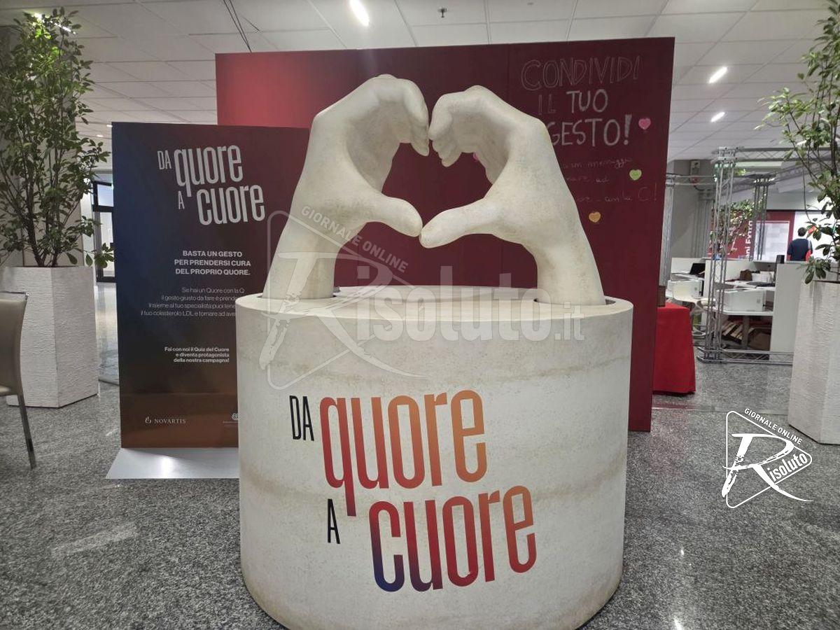 “Da Quore a Cuore”, la campagna Novartis al 59° Congresso di Cardiologia