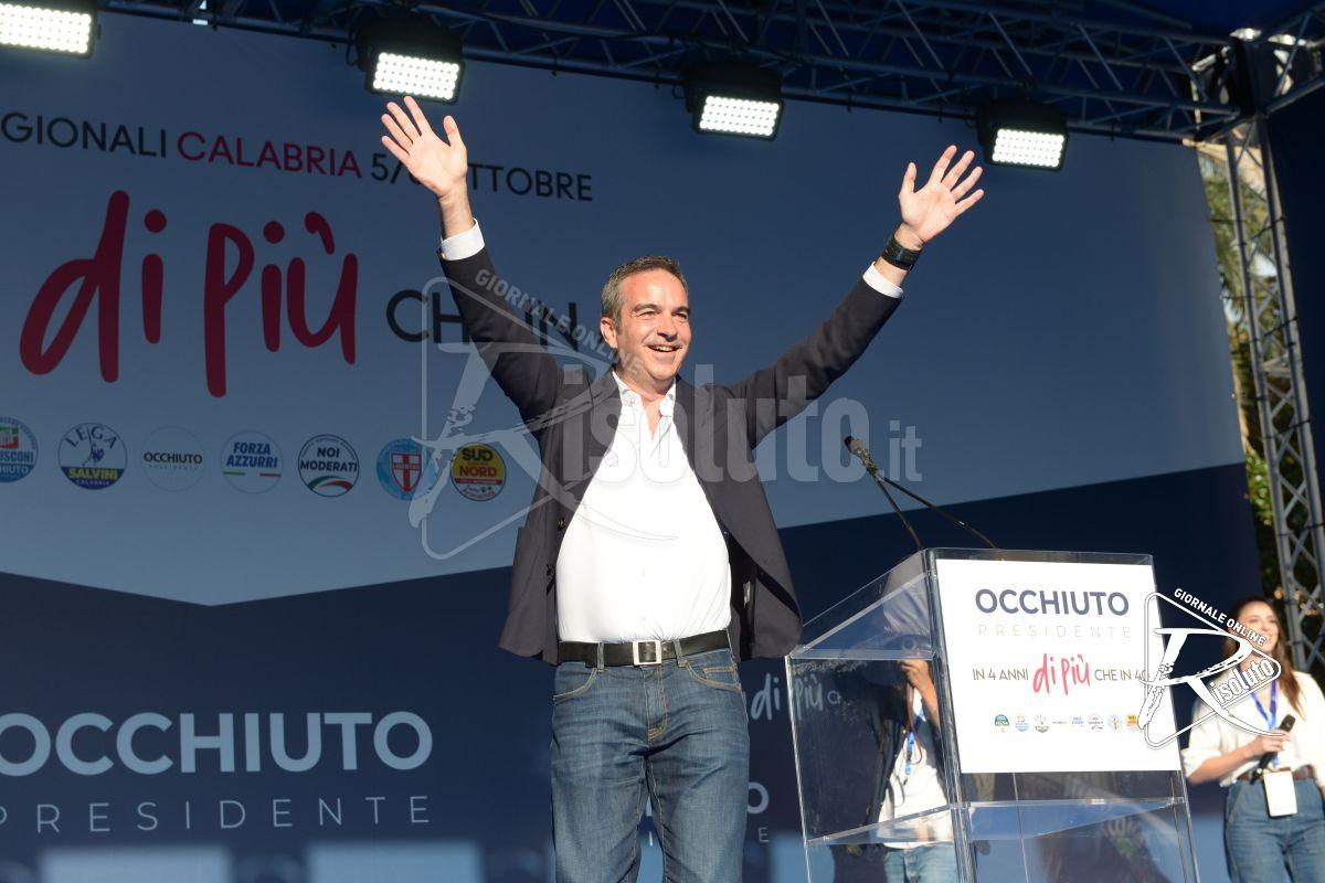 Vince Occhiuto, la Calabria resta al centrodestra
