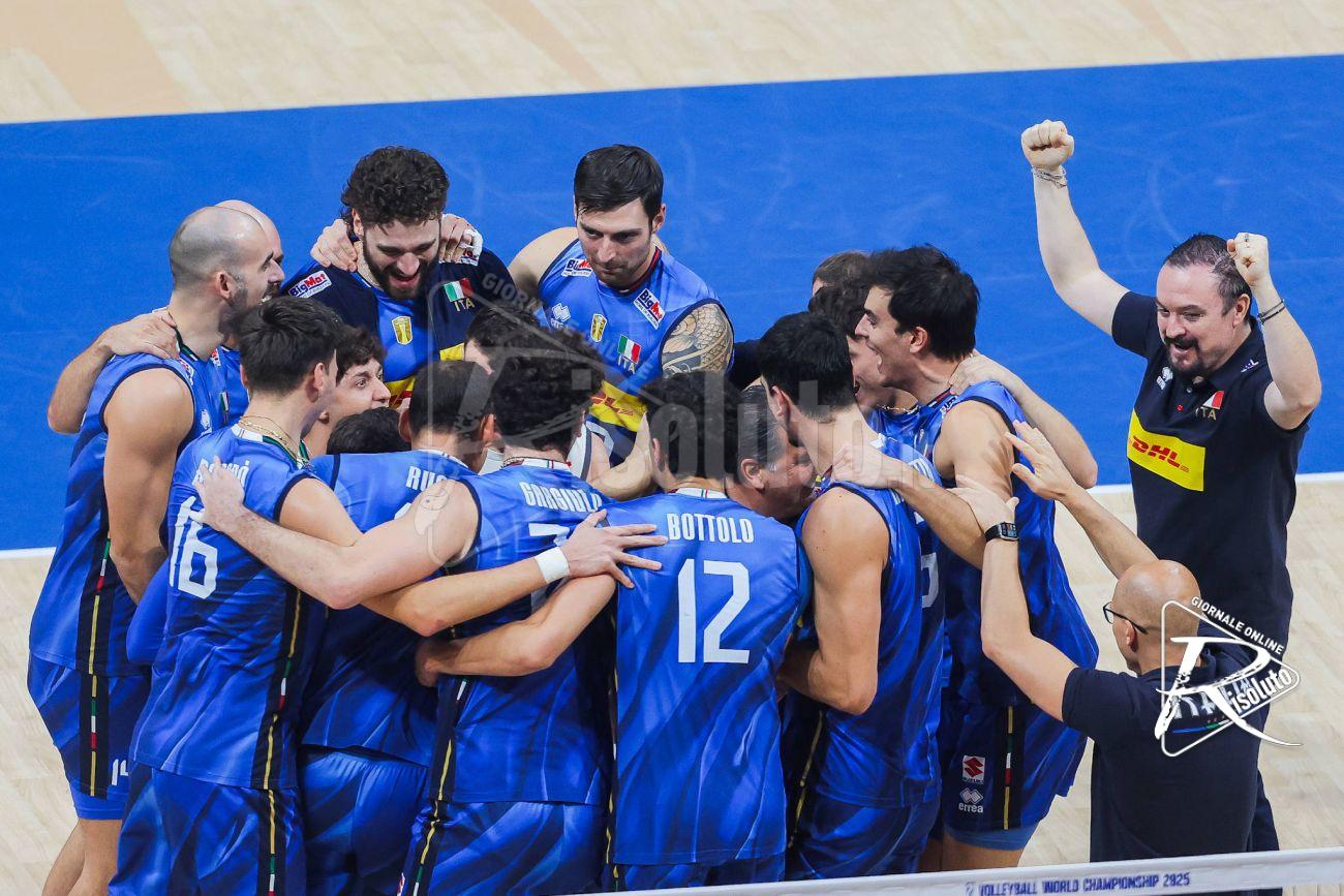 L’Italvolley maschile sul tetto del mondo, battuta 3-1 la Bulgaria