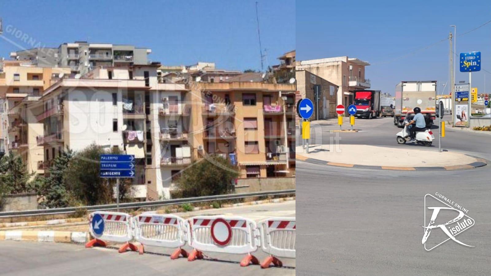 Riaprirà via Cansalamone a Sciacca, lunedì chiusa via Lioni per lavori di Aica su atavica perdita