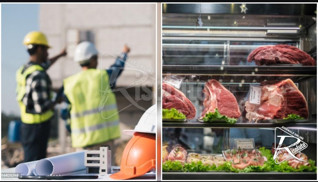 Cantieri e macellerie, sanzioni a Sciacca e Ribera per lavoro nero e sicurezza