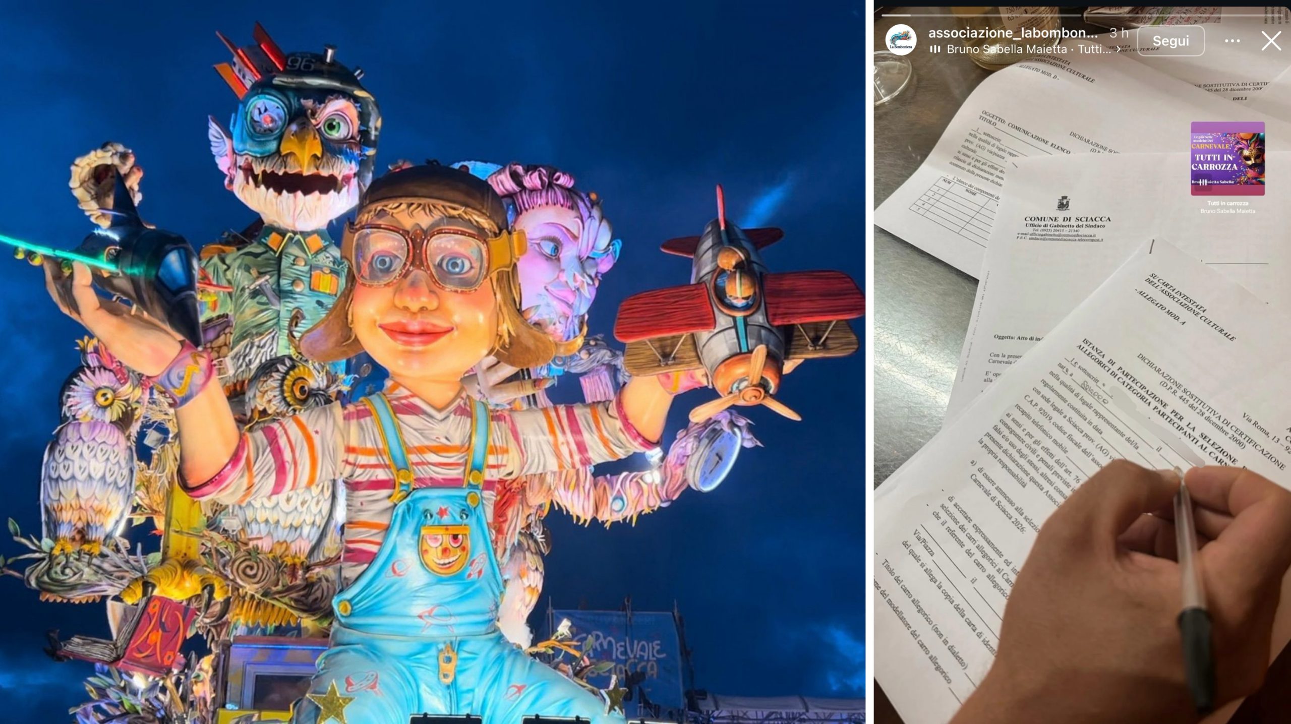 Il ritorno de “La Bomboniera”, carri più grandi e nuove penalità: tutte le novità del Carnevale di Sciacca 2026