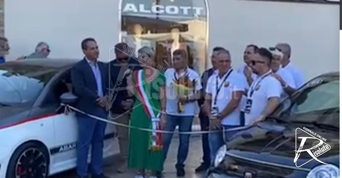 Le iconiche Abarth 500 a Sciacca per il secondo raduno regionale in città (Video)