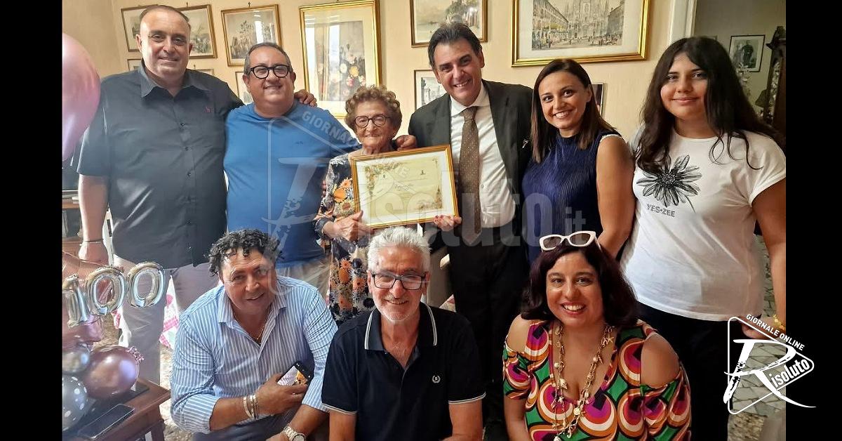 Caltabellotta in festa per un’altra centenaria, Calogera Pace