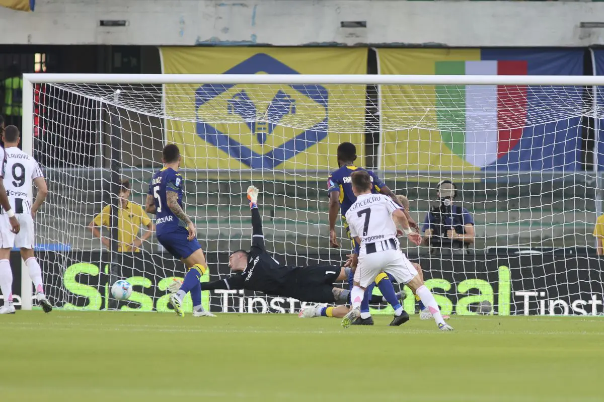 Orban replica a Conceiçao, Verona-Juventus 1-1