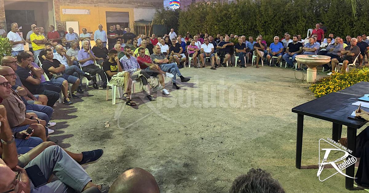 Il palco del Carnevale di Sciacca 2025
