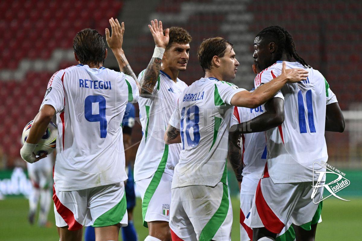 Doppiette e autogol, Italia batte Israele 5-4