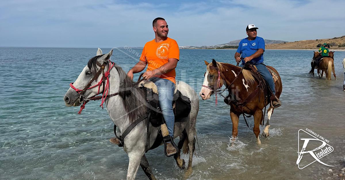Raduno equestre a Ribera
