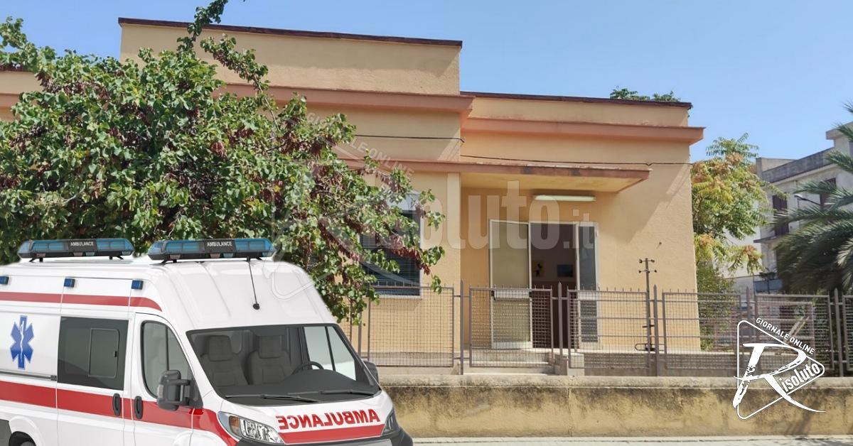 Trasferito in corso dei Mille a Menfi anche il Pte con l'ambulanza del 118