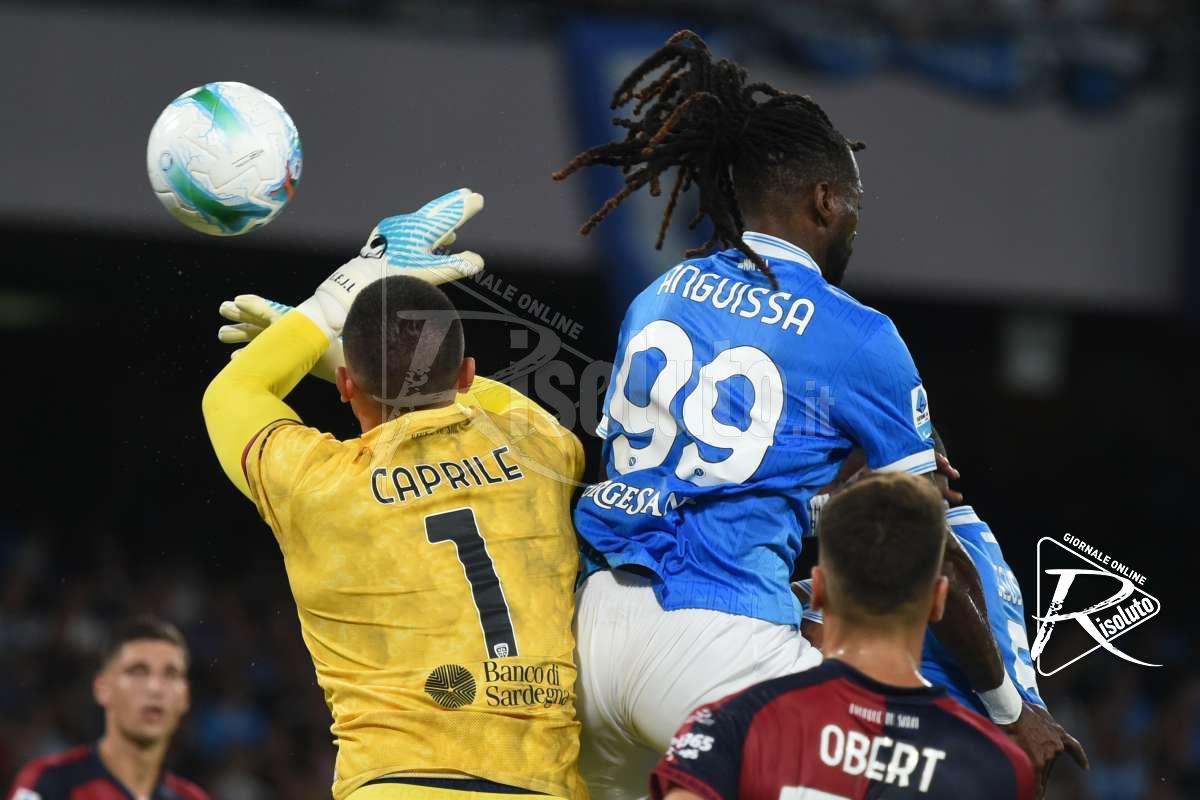 Napoli-Cagliari 1-0, decide Anguissa all’ultimo respiro