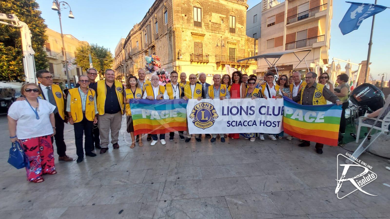 I Lions in "cammino per la pace", riaperto il Samona' al pubblico per lo spettacolo di beneficenza (Video)