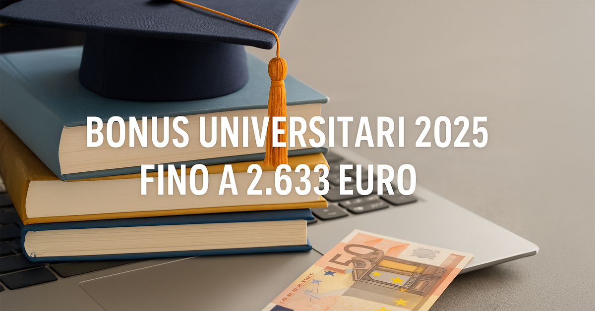 Università più accessibile nel 2025: fino a 2.633 euro di bonus tra affitti, tasse e agevolazioni per studenti e famiglie