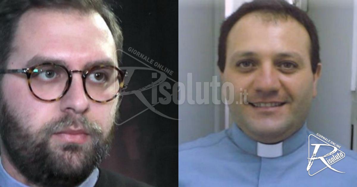 Don Calogero Lo Bello nuovo arciprete di Sciacca e il saccense Michele Termine a Santa Margherita