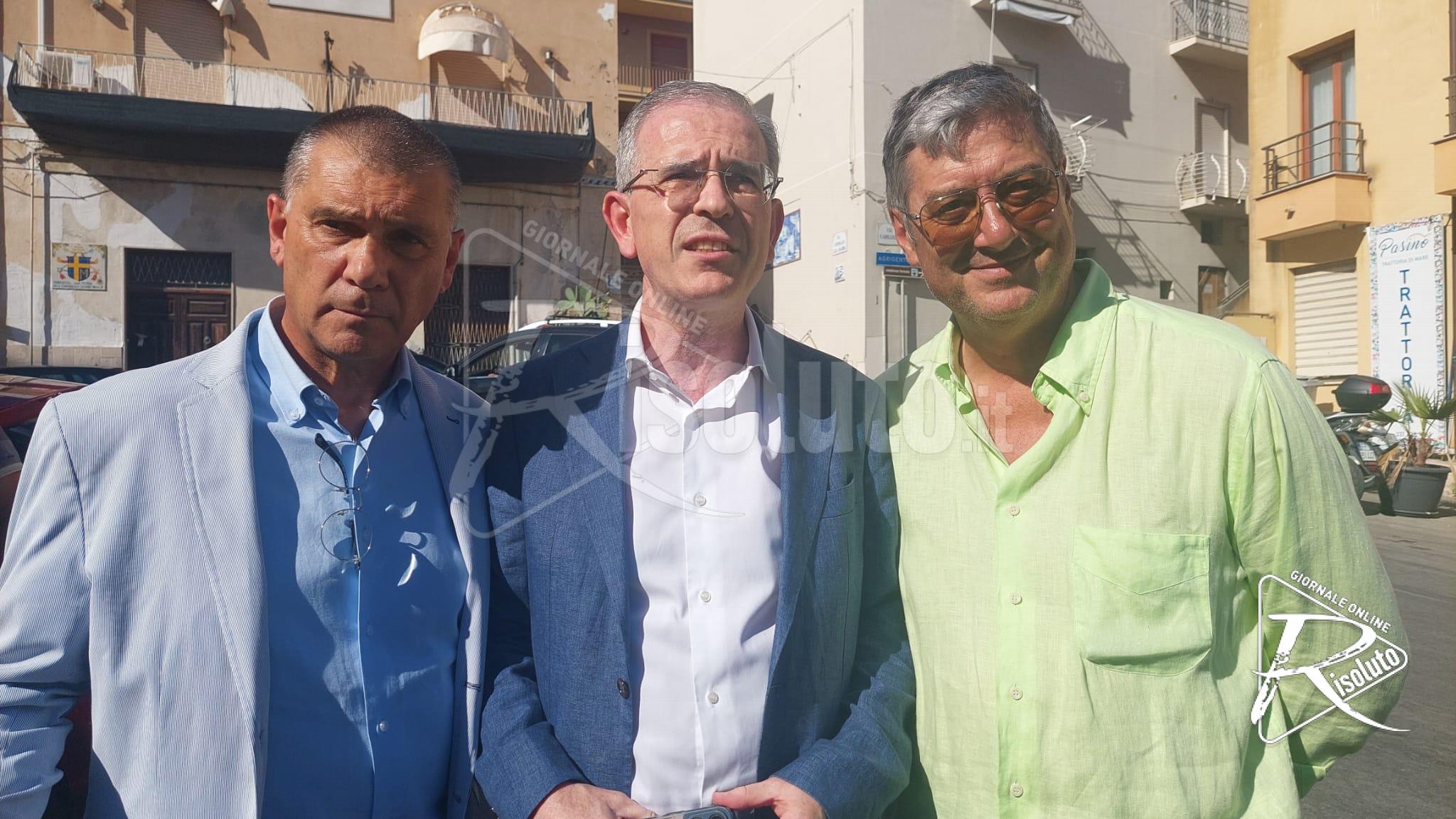 L'europarlamentare Marco Falcone incontra la marineria di Sciacca in crisi: "Commissario europeo verrà in Sicilia (Video)