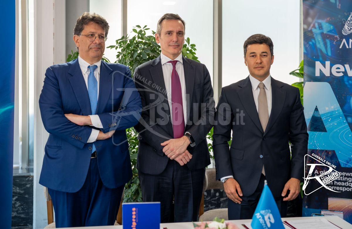 Editoria, Italpress sbarca in Azerbaigian e sigla accordo con AnewZ