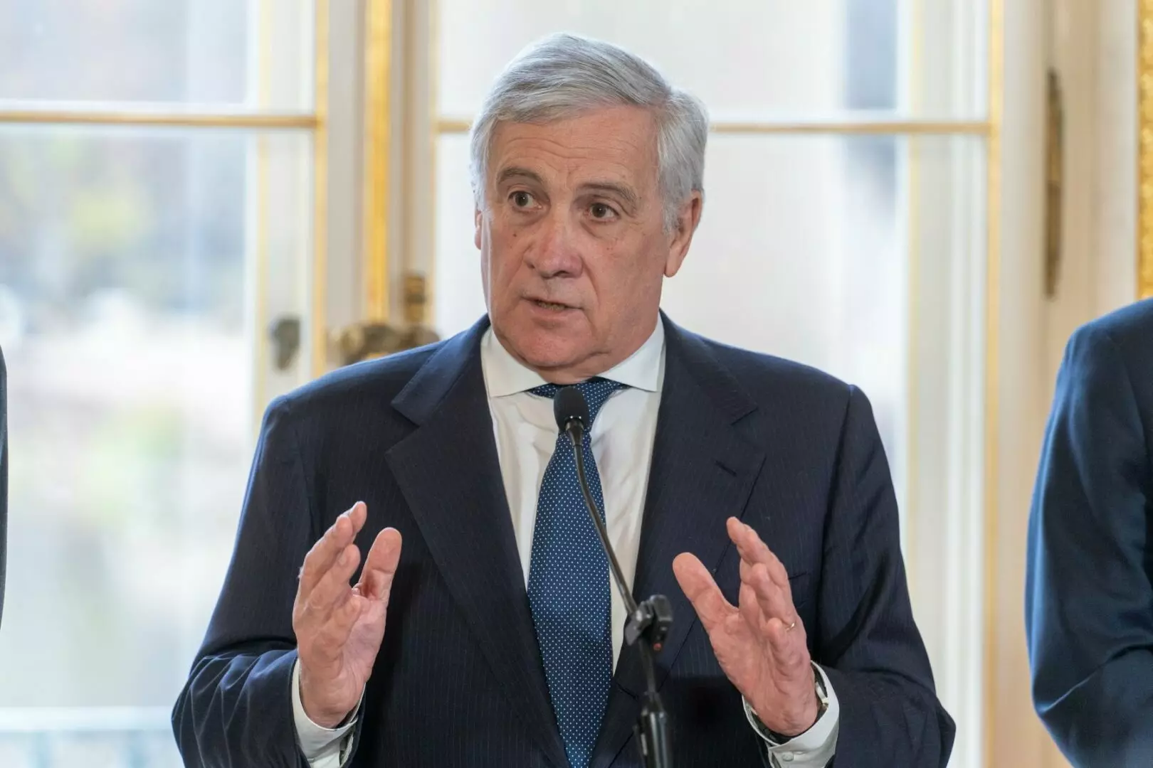 Tajani “Provo dolore per Gaza, la Palestina va costruita”