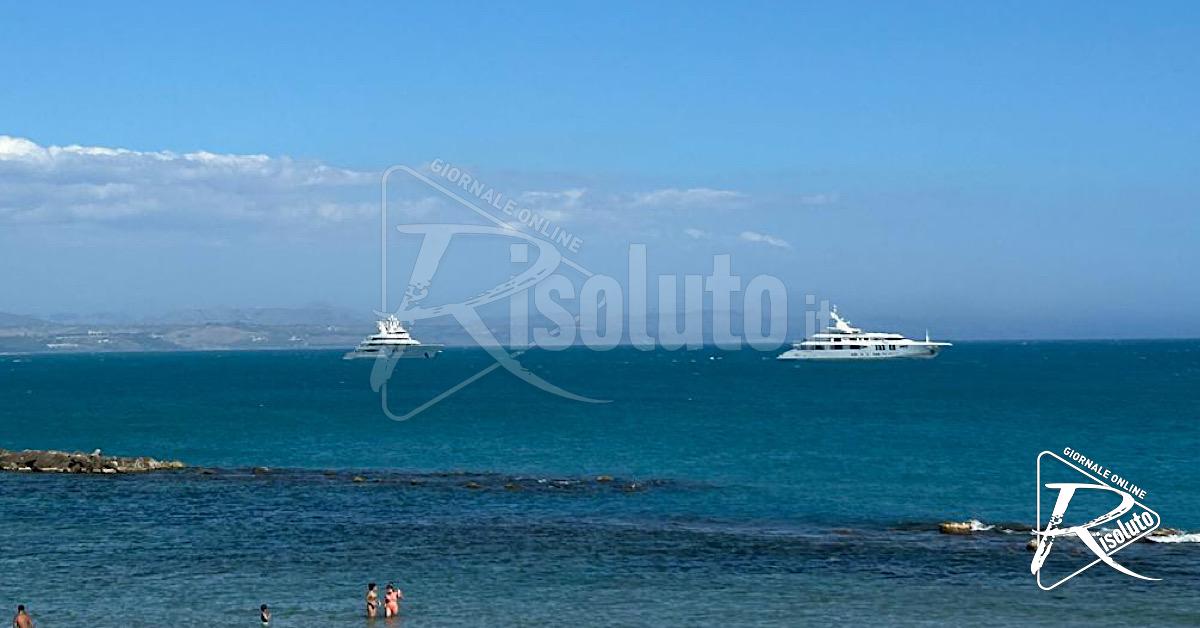 Sciacca come Hollywood, parata di yacht di lusso per il Google Camp 2025