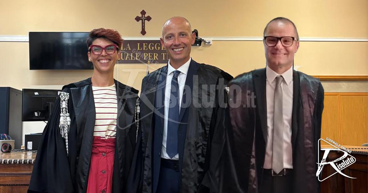 Giuramento di giudici e vice procuratori onorari di Ribera e Castelvetrano