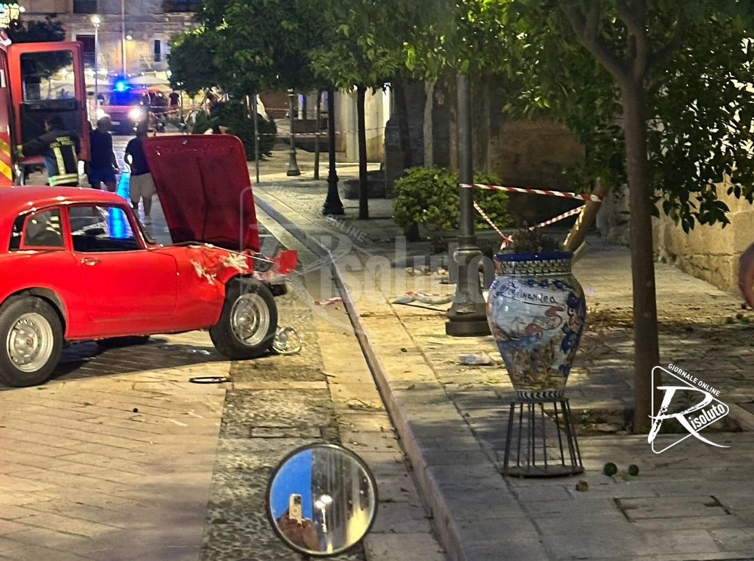 Trasferita nella notte al policlinico di Palermo una delle donne investite a Sciacca