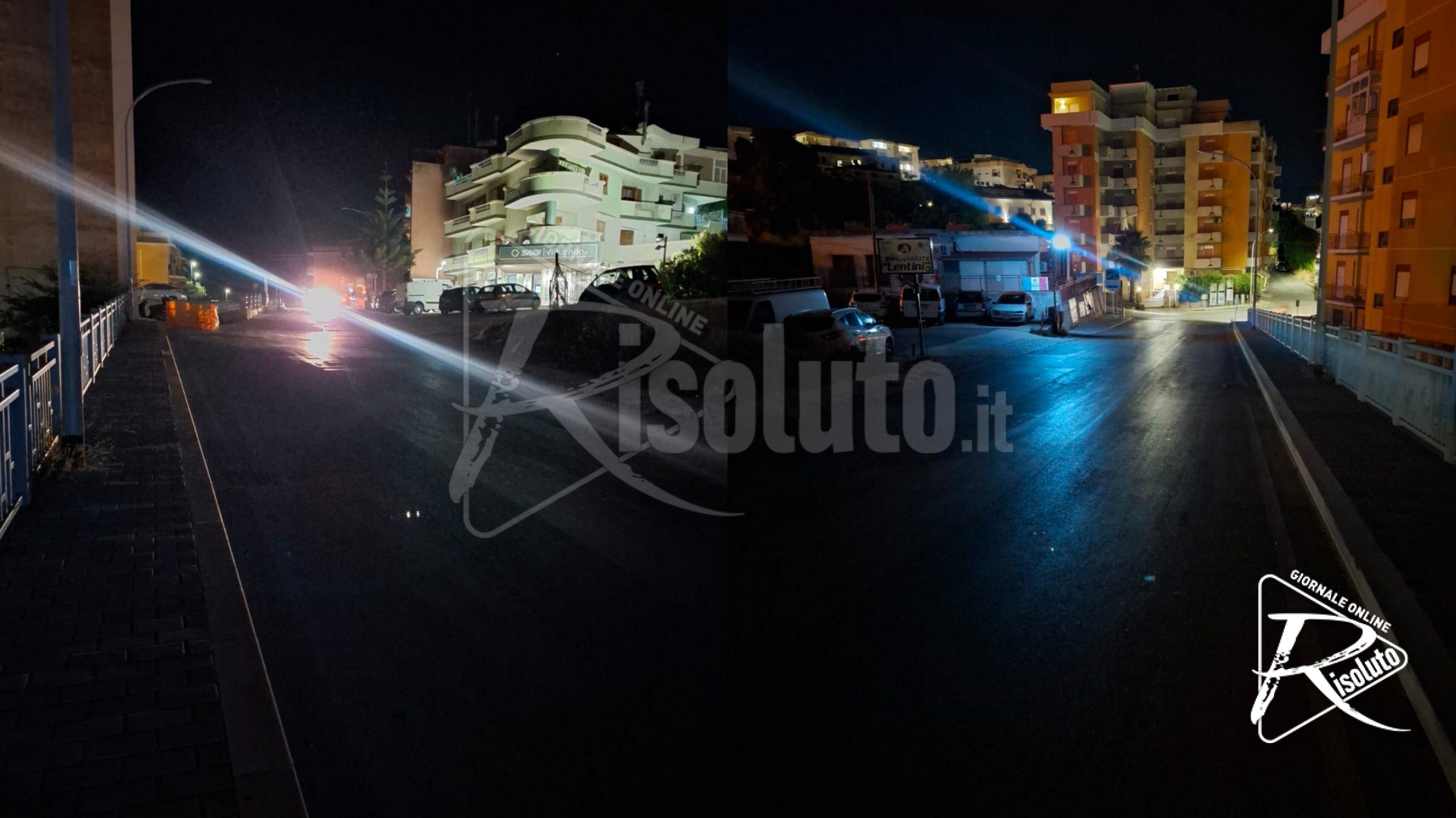 Strade al buio e dissestate, grave pericolo a Sciacca