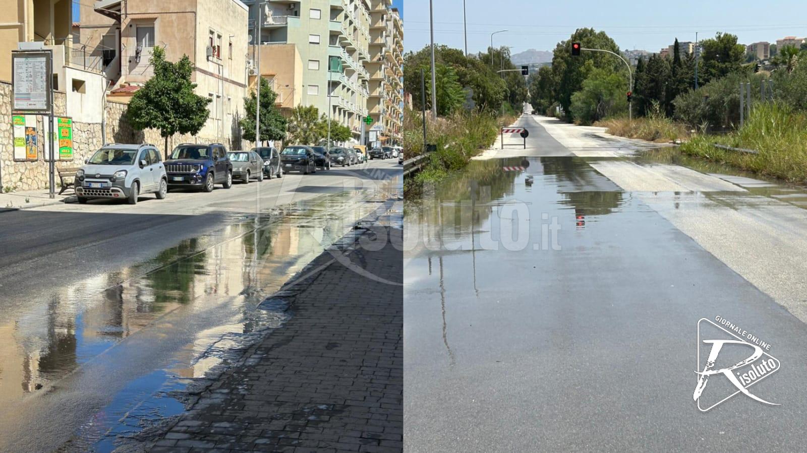 Variante Foggia e via Cappuccini allagate, pericolo sicurezza stradale