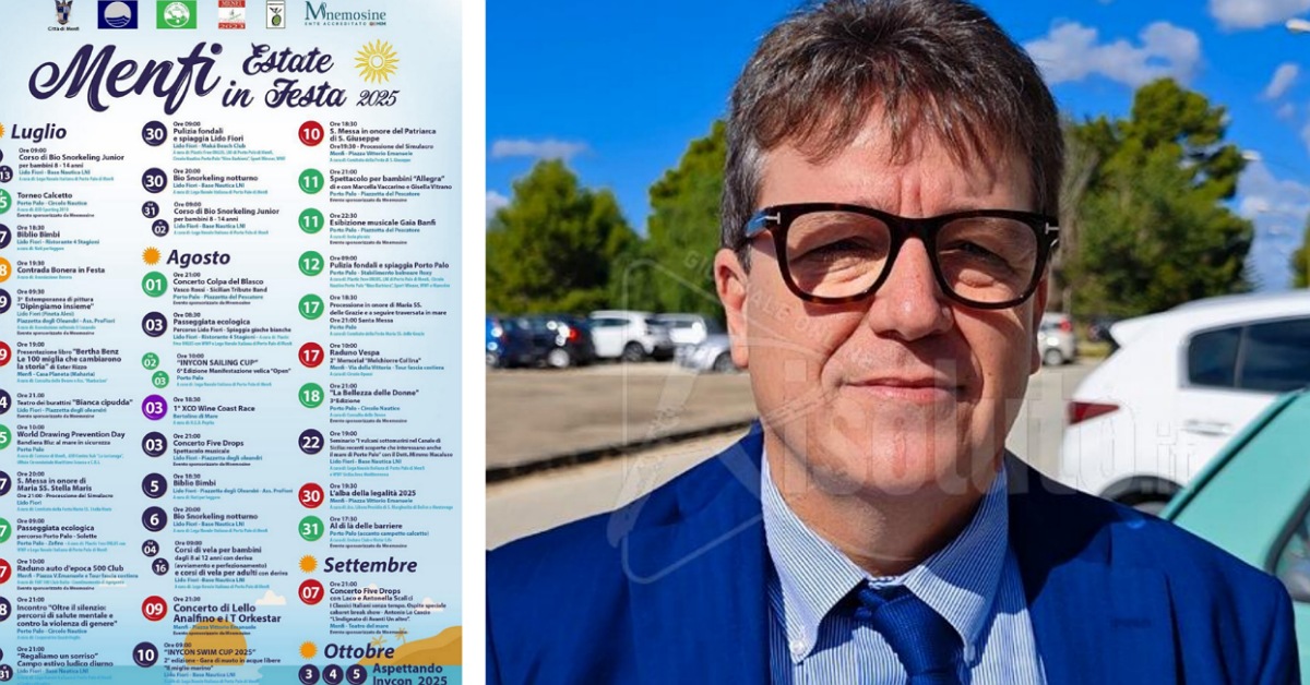 Menfi presenta gli eventi estivi con il concerto di Lello Analfino, paga tutto uno sponsor