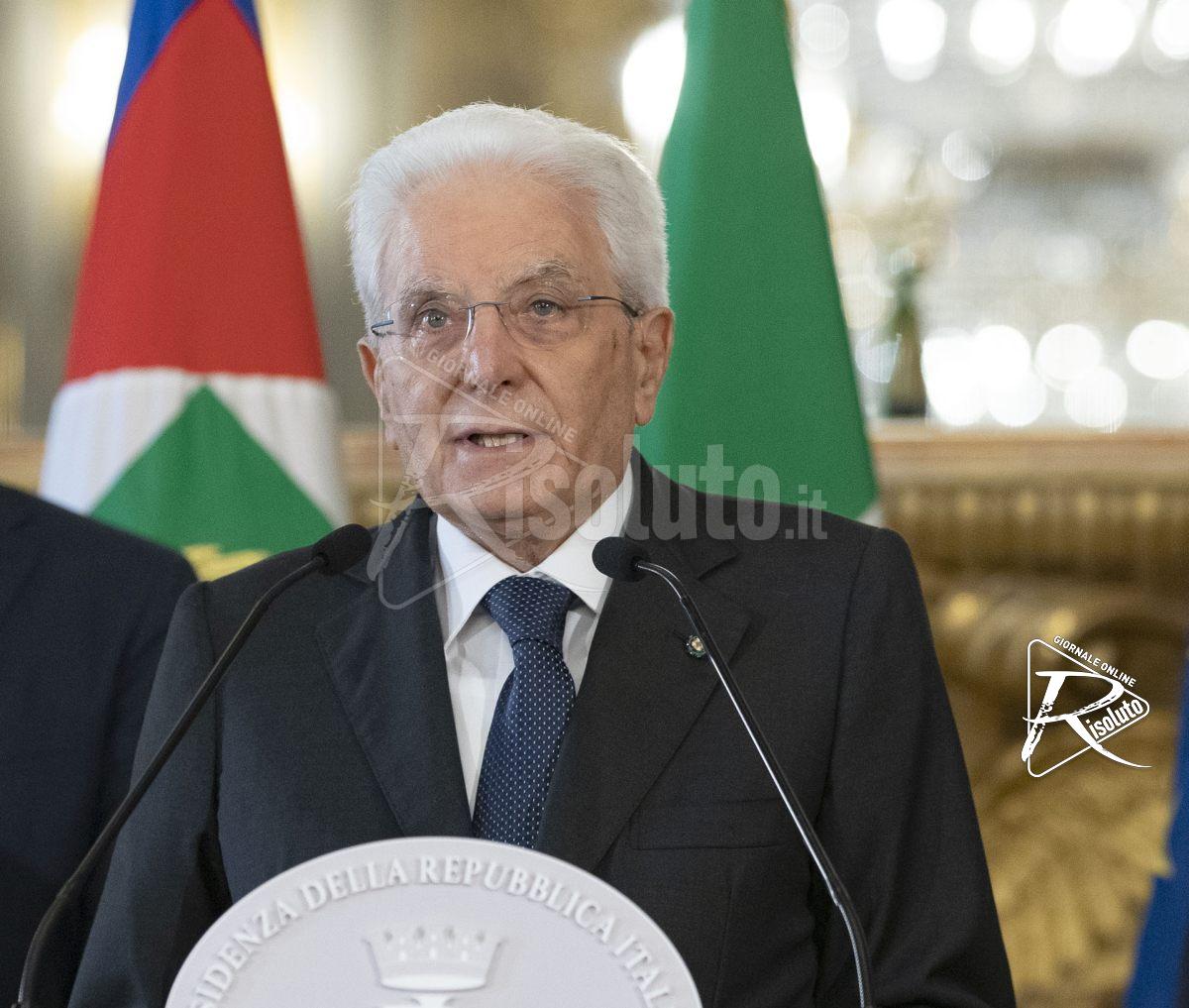 Mattarella “La triste stagione dei nazionalismi sia consegnata alla storia”