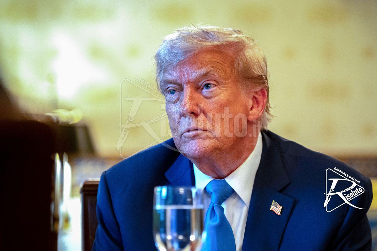 Trump “Per il Canada dazi al 35% dall’1 agosto”