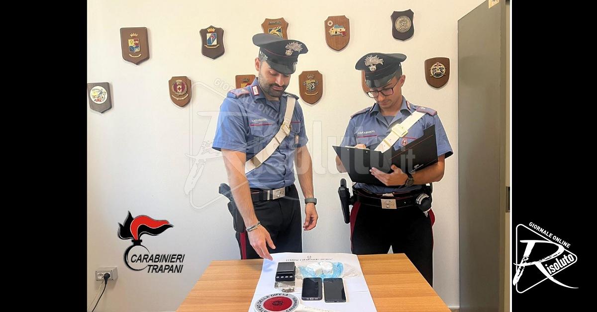 Santa Ninfa, arrestati per spaccio due conviventi