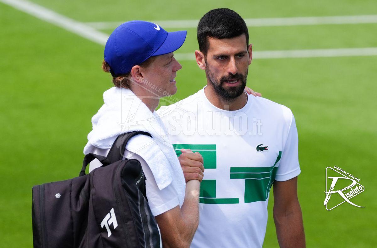 A Londra luci su Sinner-Djokovic, finale donne Anisimova-Swiatek