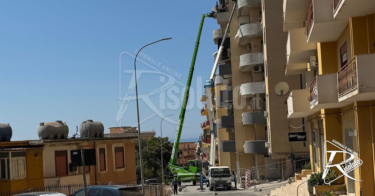 Chiusa via Amendola per lavori ad un palazzo, commercianti e residenti diffidano il Comune di Sciacca