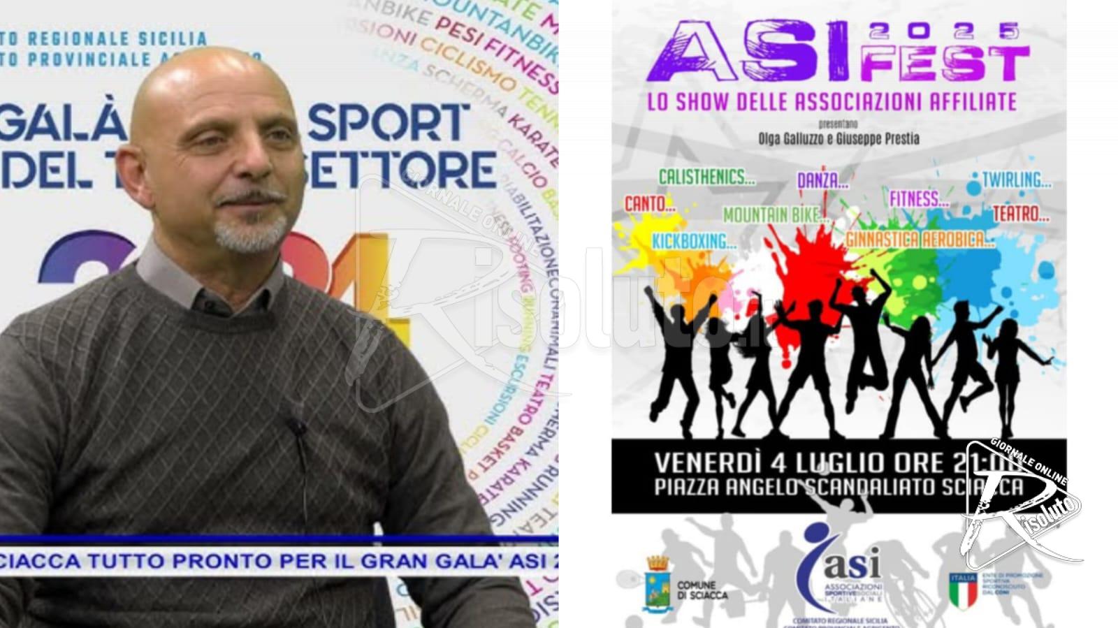 "Asi Fest 2025", stasera in piazza Scandaliato a Sciacca