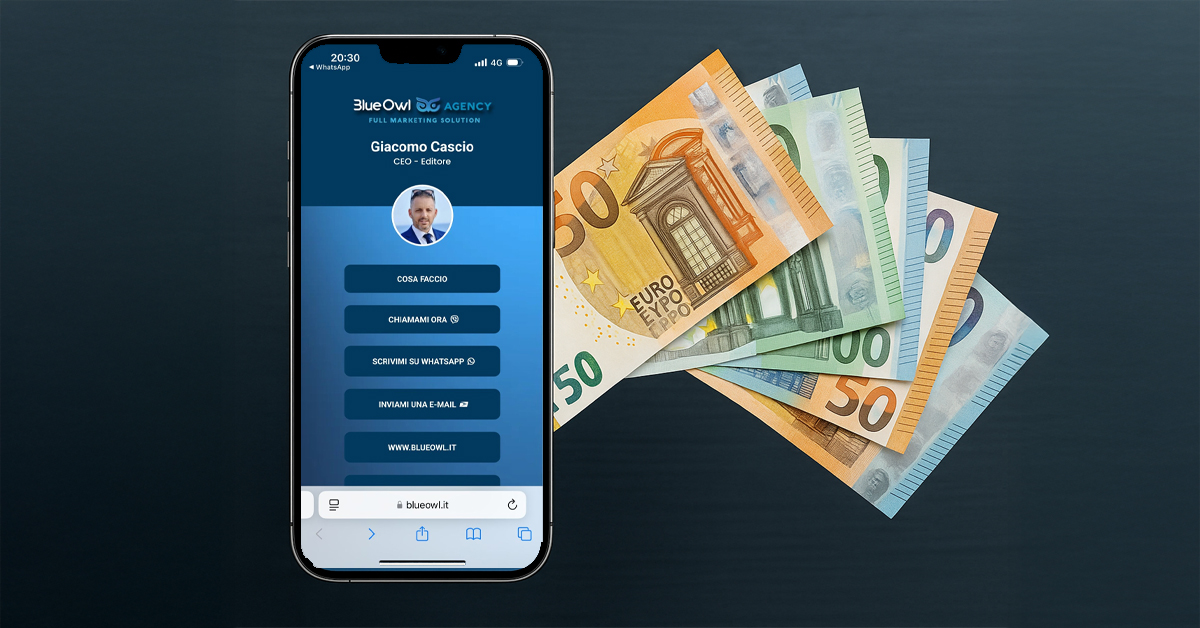 Vuoi più clienti (e più guadagni)? Ecco il biglietto da visita digitale che lavora per te, anche quando non ci sei
