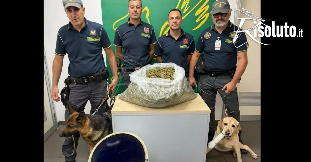 Maxi sequestro di marijuana nascosta negli scaldabagni a Catania