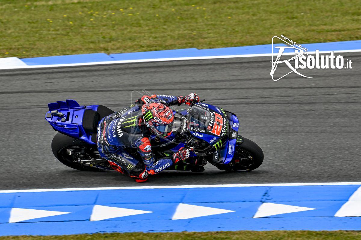 Quartararo il più veloce nel venerdì di Assen