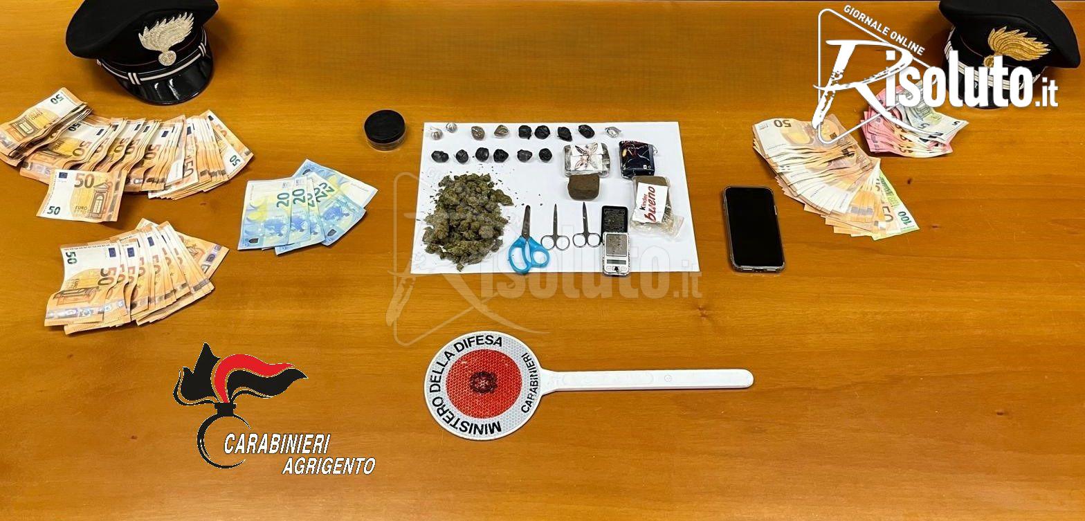 Sciacca, arrestato ventisettenne per spaccio di droga