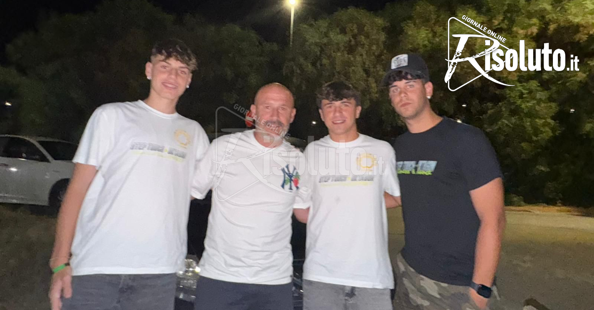 Vincenzo Italiano con Giulio Pecorino, Flavio D’Asaro e Simone Dimino
