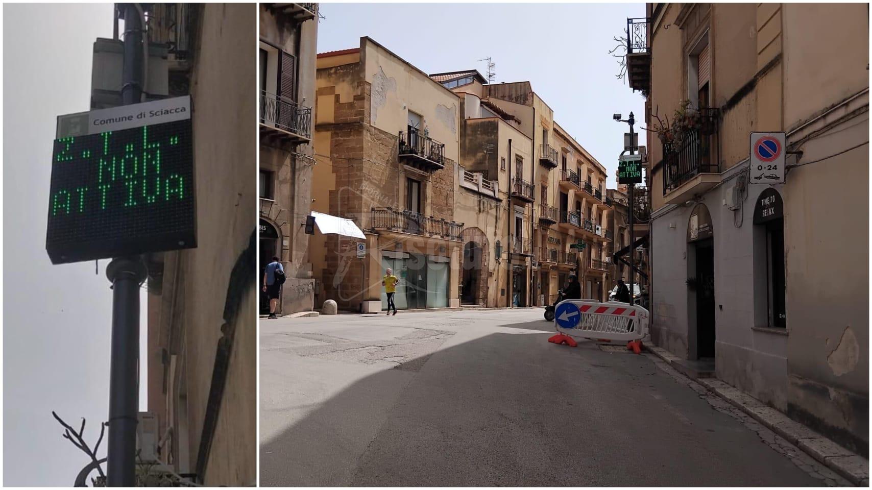 Ztl a Sciacca, prova finita e da oggi le infrazioni si pagano 83 euro