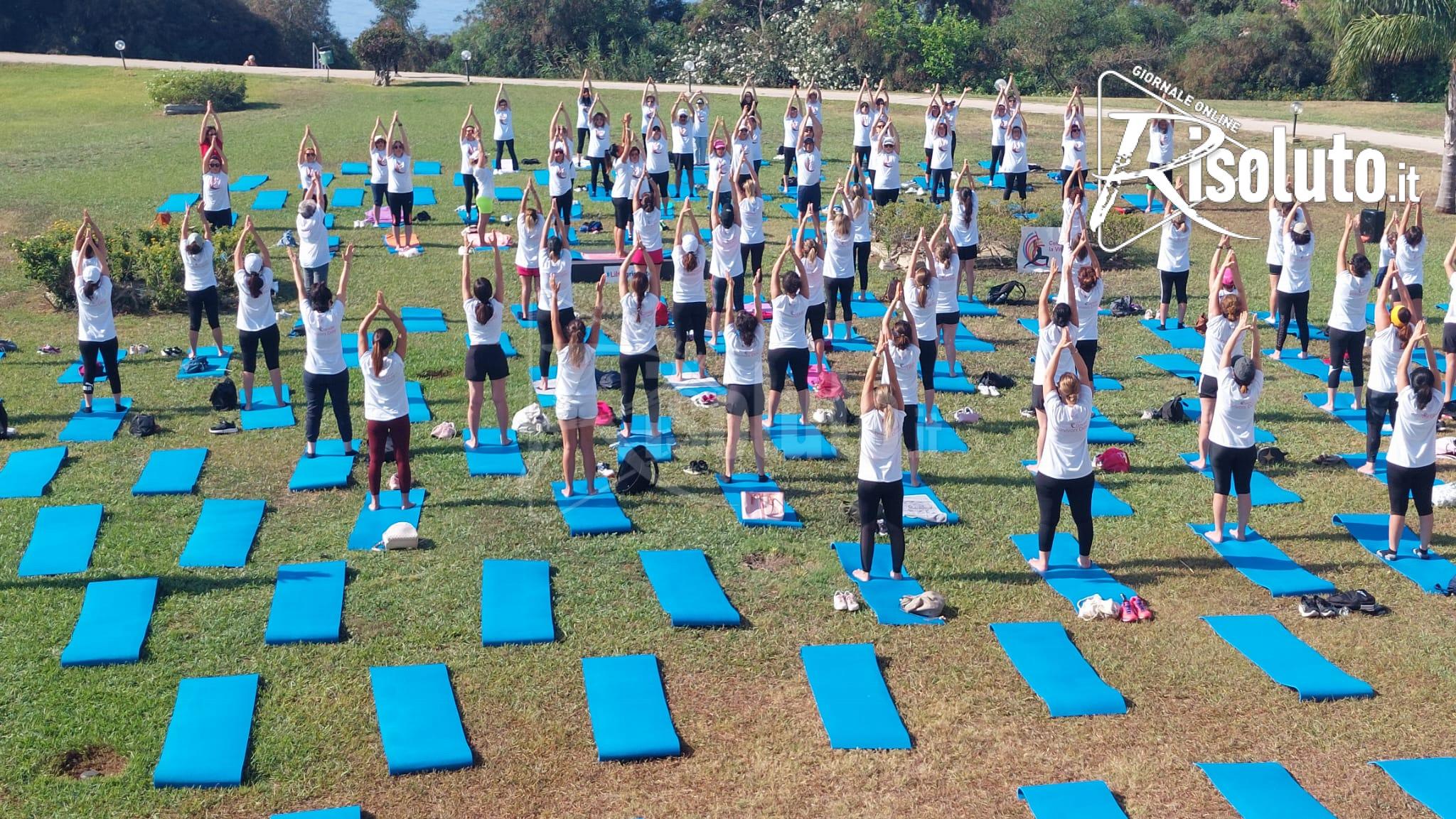 La Lilt di Sciacca celebra la vita con una lezione di yoga (Video)